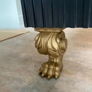 Lion paw furniture legs from beech. oak